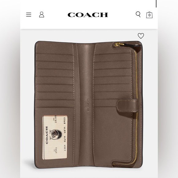 Coach skinny wallet - Picture 9 of 10